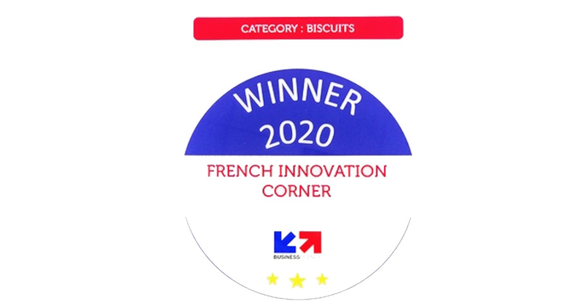 Le Miel et la Châtaigne a reçu le 1er prix « Biscuit Sucré » décerné par Business France